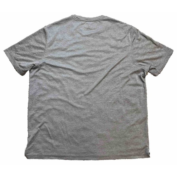 Duluth Trading Shirt Mens XL Relaxed Fit Gray Short Sleeve Nylon Blend Quick Dry - Picture 2 of 7